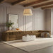 Rummi - Velvet Performance Fabric Upholstered 7 Piece Modular Sectional, L-Shaped (Right) - Simple Home Plus