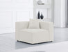 Cube - Linen Corner Chair - Simple Home Plus