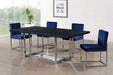 Giselle - Dining Chair with Chrome Base (Set of 2) - Simple Home Plus