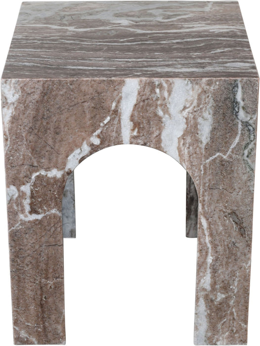 Palermo - Marble End Table - Simple Home Plus