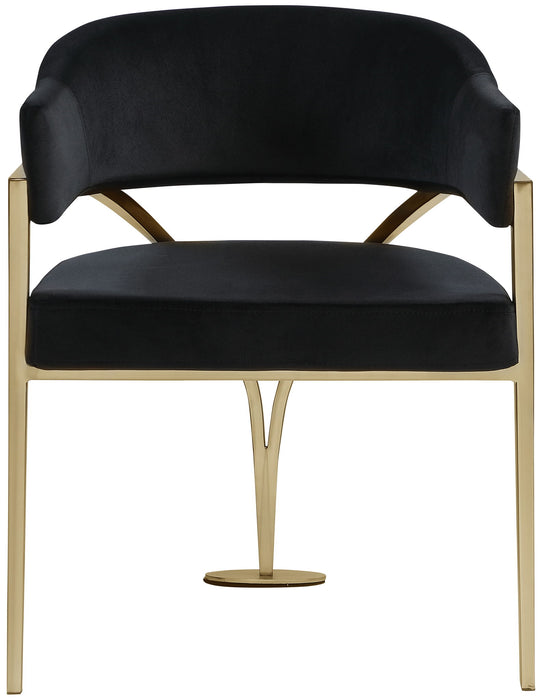 Madelyn - Dining Chair (Set of 2) - Brushed Brass - Simple Home Plus