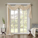 Harper - 144" Solid Crushed Scarf Sheer - Cream - Simple Home Plus