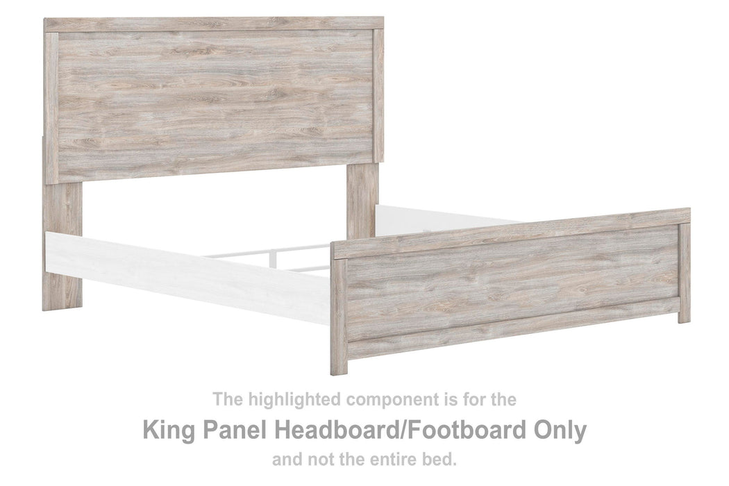 Broachmyn - King Panel Headboard/Footboard - Gray - Simple Home Plus