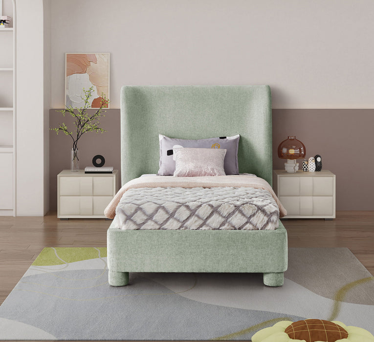 Penny - Chenille Fabric Bed - Simple Home Plus