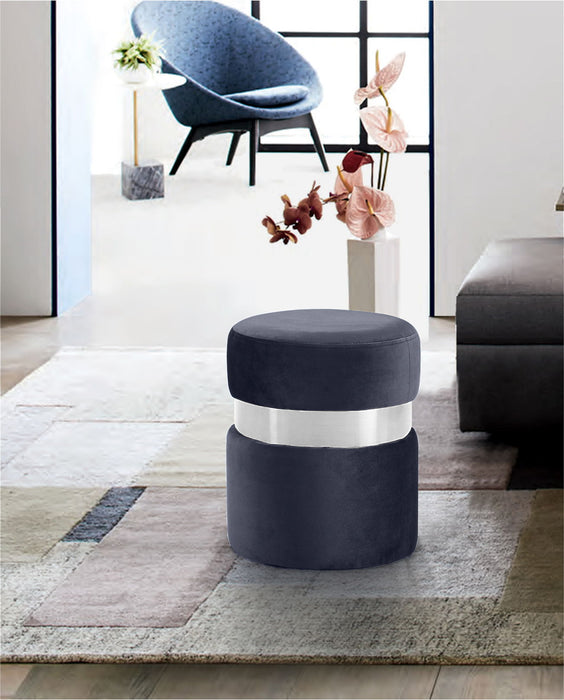 Hailey - Round Ottoman - Simple Home Plus