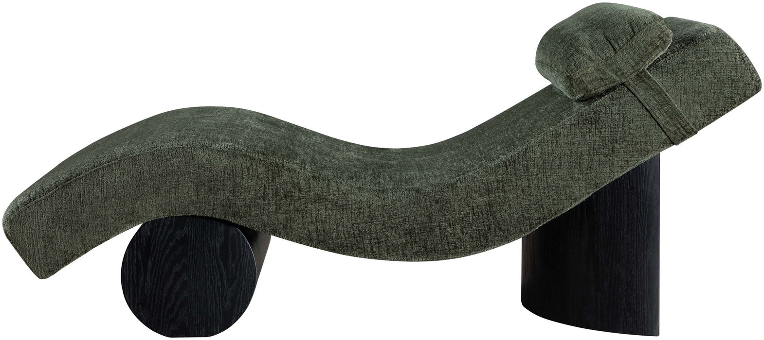 Marcella - Chaise Lounge - Black Base - Simple Home Plus