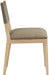 Avon - Linen Textured Performance Fabric Upholstered Dining Side Chair (Set of 2) - Simple Home Plus