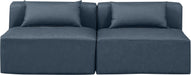 Cube - Modular 2 Seat Armless Sofa - Simple Home Plus