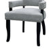 Dawson - Arm Dining Chair - Gray - Simple Home Plus