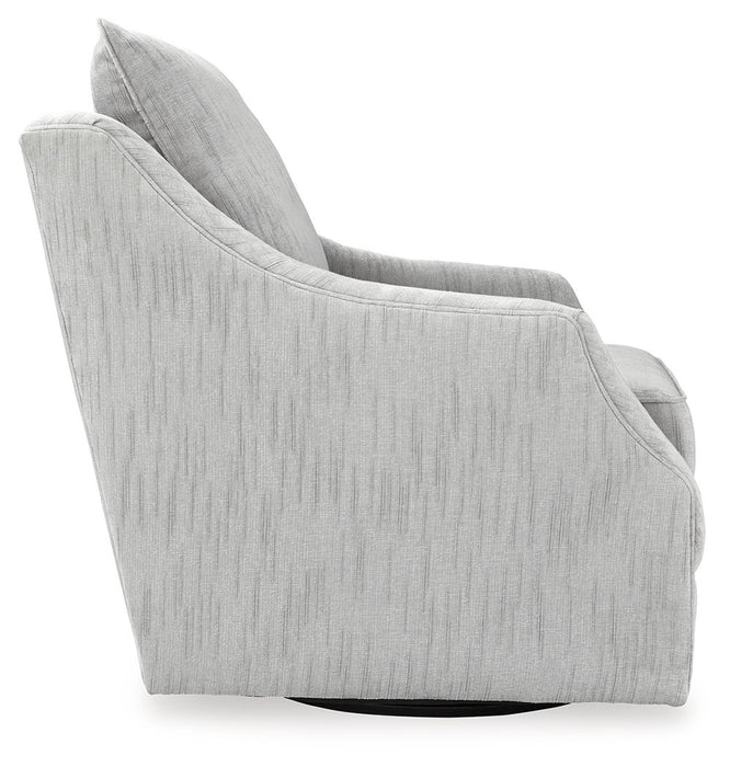 Gubbins - Swivel Accent Chair - Gray - Simple Home Plus