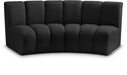 Infinity - 2 Piece Boucle Modular Sectional - Simple Home Plus