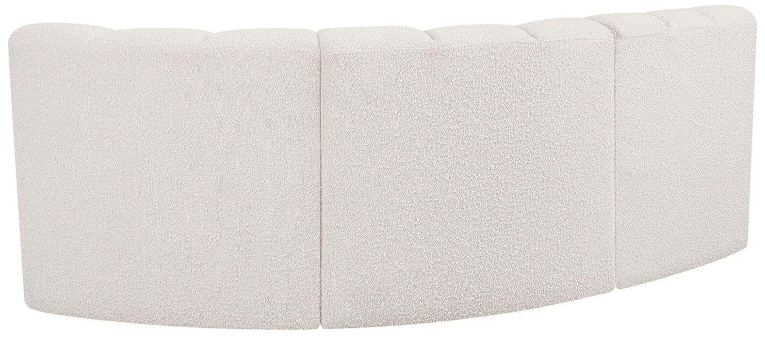Arc - Boucle Fabric 3 Piece Sofa - Simple Home Plus