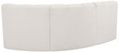 Arc - Boucle Fabric 3 Piece Sofa - Simple Home Plus