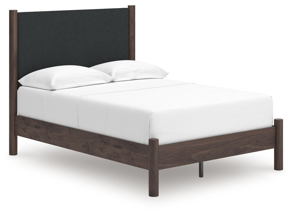 Pamytta - Upholstered Panel Platform Bed - Simple Home Plus