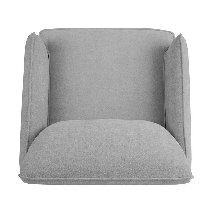 Carly - Swivel Chair - Light Gray - Simple Home Plus