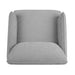 Carly - Swivel Chair - Light Gray - Simple Home Plus