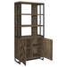 Millbrook - 2 Door Storage Bookshelf - Rustic Oak - Simple Home Plus
