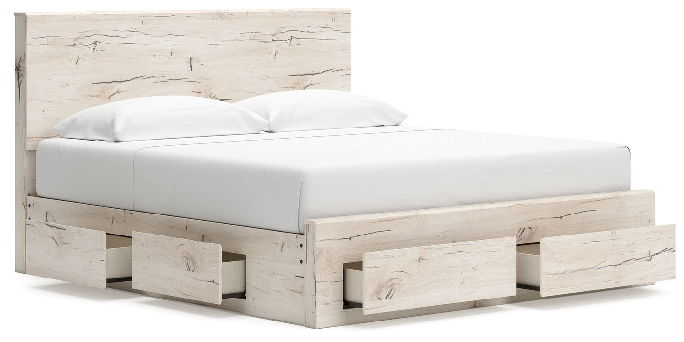 Lawroy - Panel Bed With Storage - Simple Home Plus