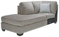 Altari - Laf Corner Chaise - Alloy - Simple Home Plus