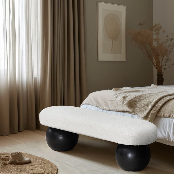 Bowie - Bench - Black Legs