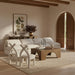 Indulge - Linen 4 Seat Modular Armless Sofa - Simple Home Plus