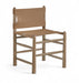 Santos - Vegan Leather Upholstered Dining Chair With Stained Brown Base (Set of 2) - Simple Home Plus
