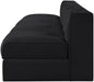Rummi - Armless Velvet Performance Fabric Upholstered 4 Piece Modular Sofa - Simple Home Plus