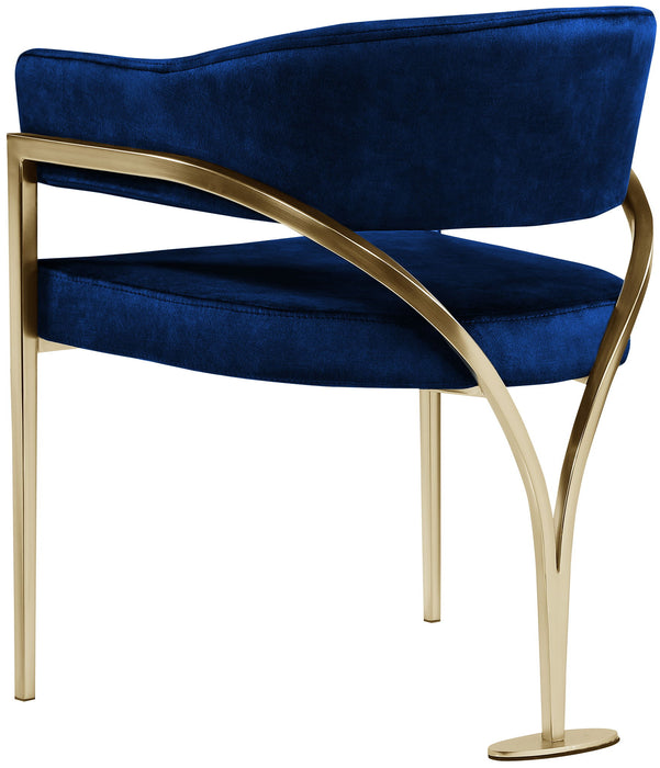Madelyn - Dining Chair (Set of 2) - Brushed Brass - Simple Home Plus