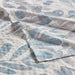 Bonnie - Printed Seersucker Shower Curtain - Blue - Simple Home Plus
