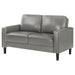 Ruth - Upholstered Track Arm Loveseat - Simple Home Plus