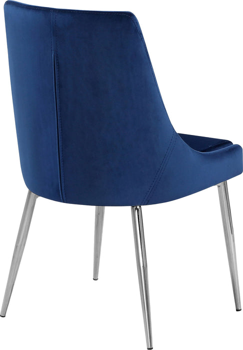 Karina - Dining Chair with Chrome Legs (Set of 2) - Simple Home Plus
