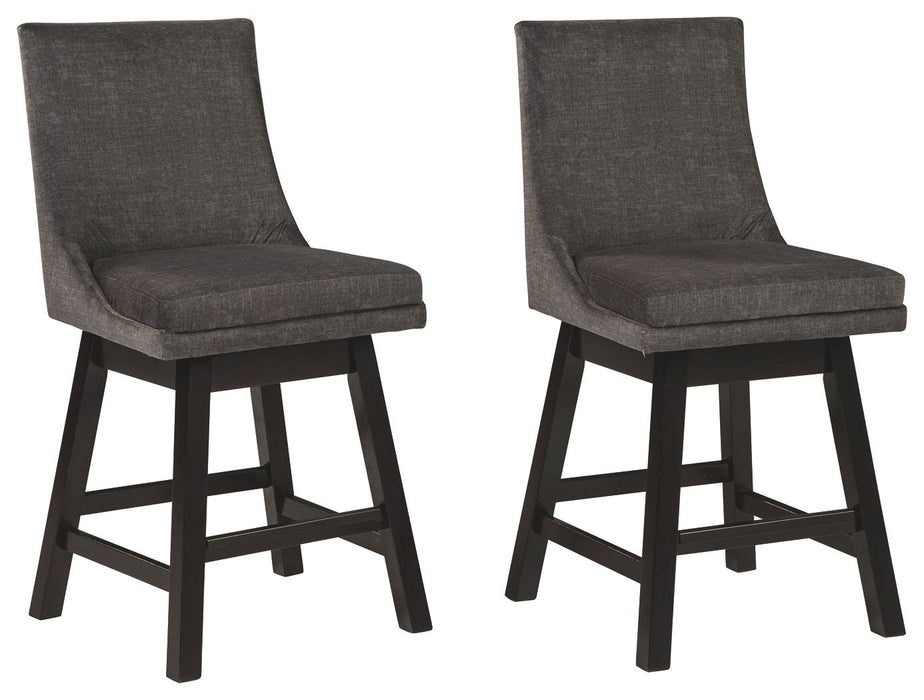 Tallenger - Swivel Barstool (Set of 2) - Simple Home Plus