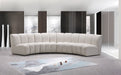Infinity - 4 Piece Velvet Modular Sectional - Simple Home Plus