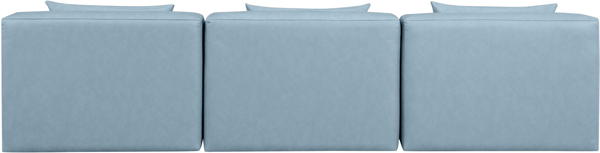 Cube - Modular 3 Seat Armless Sofa - Simple Home Plus