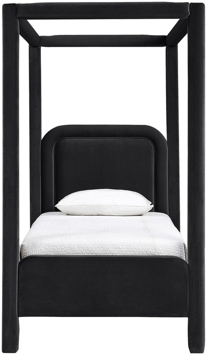 Salina - Velvet Upholstered Bed - Simple Home Plus