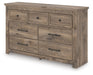 Rusticott - Seven Drawer Dresser - Simple Home Plus
