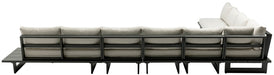 Maldives - 7 Piece Water Resistant Outdoor Patio Modular Sectional With Gray Base - Simple Home Plus