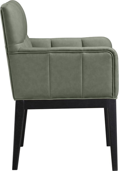 Adrian - Dining Arm Chair (Set of 2) - Black Legs - Simple Home Plus