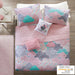 Cloud - Reversible Coverlet Set - Pink - Simple Home Plus
