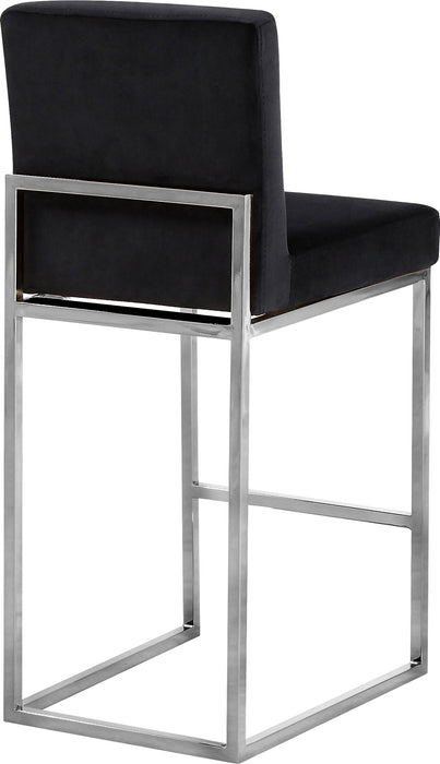 Giselle - Stool with Chrome Legs - Simple Home Plus