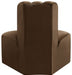 Arc - Velvet Reverse Corner Chair - Simple Home Plus
