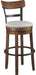 Valebeck - Tall Upholstered Swivel Barstool - Simple Home Plus