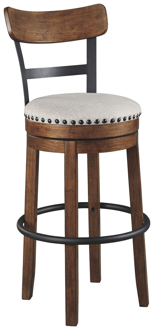 Valebeck - Tall Upholstered Swivel Barstool - Simple Home Plus