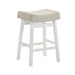 Lenon - Modern Farmhouse Wood Counter Height Kitchen Bar Stool - Simple Home Plus