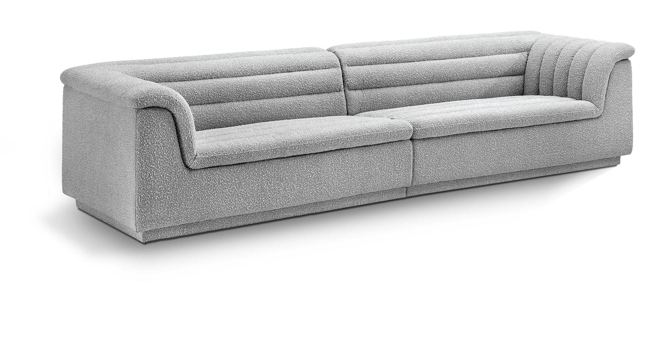 Cascade - Boucle Modular Sofa - Simple Home Plus