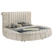 Sonya - Upholstered Round Storage Bed - Simple Home Plus