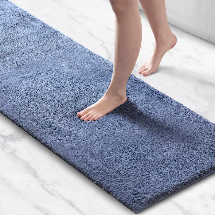 Marshmallow - 72" Bath Rug - Navy - Simple Home Plus