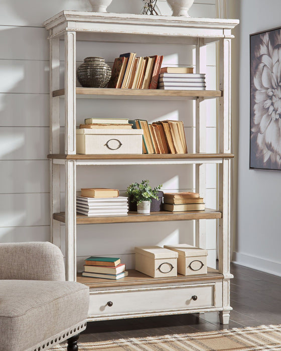 Realyn - Brown / White - Bookcase - Simple Home Plus