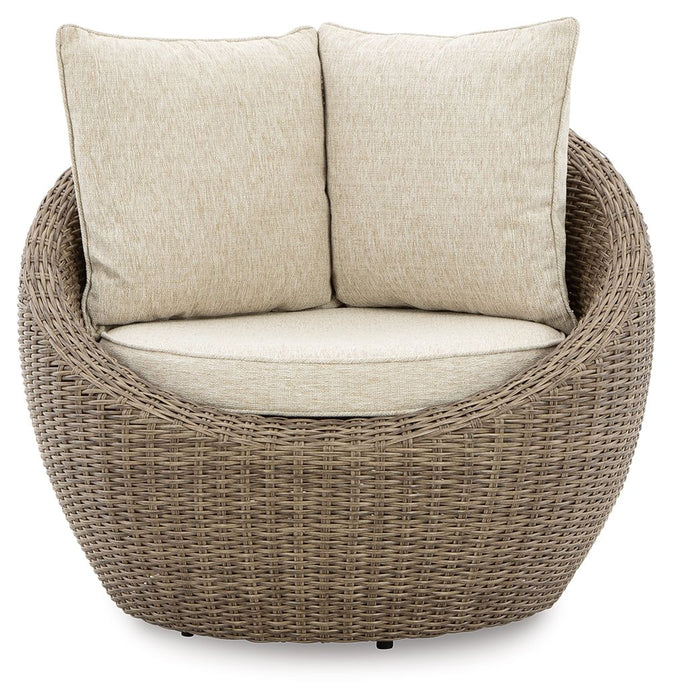 Danson - Swivel Lounge With Cushion - Simple Home Plus