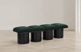 Pavilion - 4 Piece Modular Bench With Black Base - Simple Home Plus